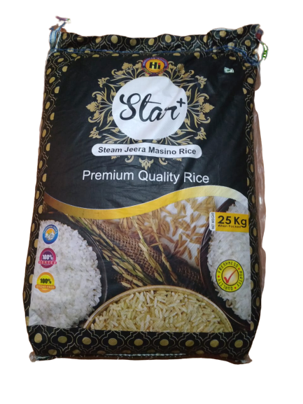 Star steam jeera masino rice 25kg