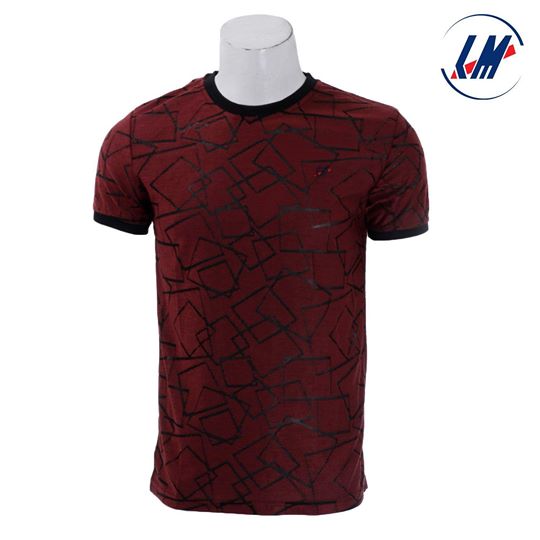 KILOMETER Round Neck T-Shirt KM-P801