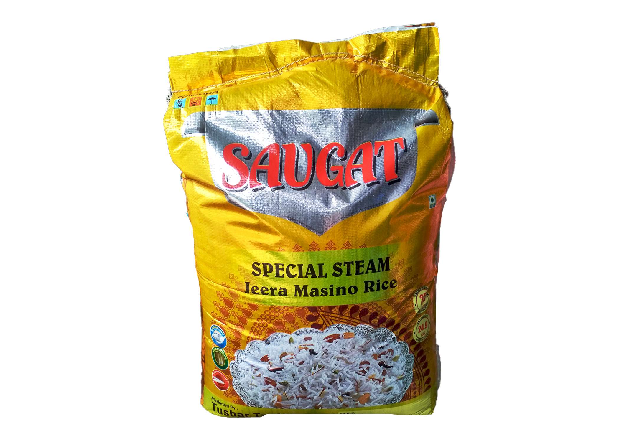 Saugat steam jeera masino rice 25kg
